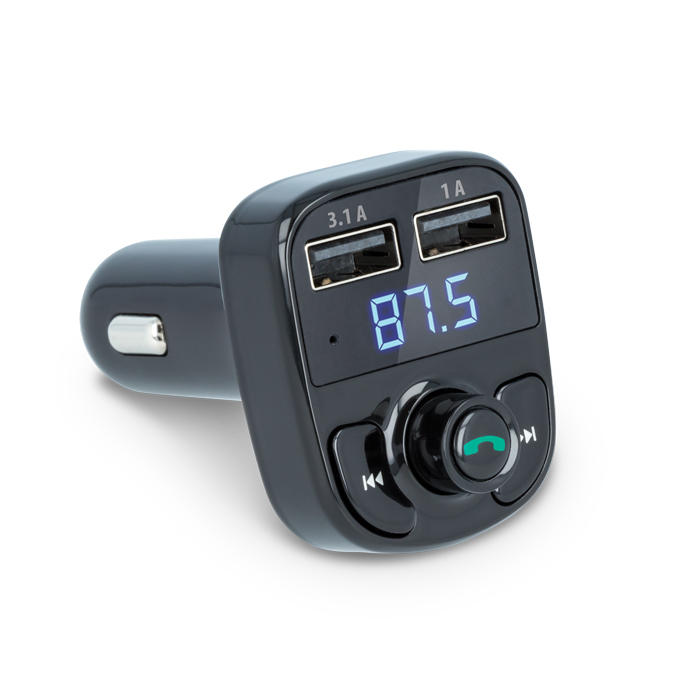 Forever FM transmitter Bluetooth TR330 black